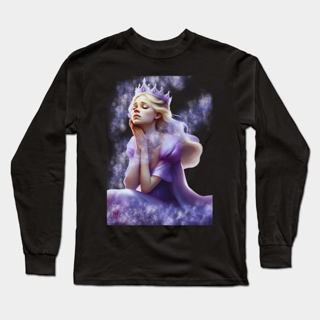 Purple Fairy Long Sleeve T-Shirt by Viper Unconvetional Concept